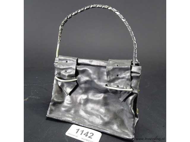 Loden handtas - afbeelding 1 van  5