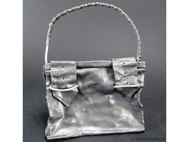 Loden handtas - afbeelding 2 van  5