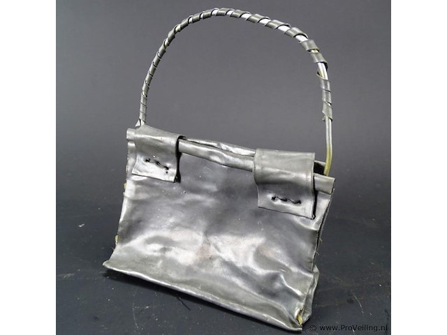 Loden handtas - afbeelding 4 van  5