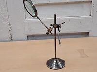 Loep op standaard messing kleur - afbeelding 3 van  5