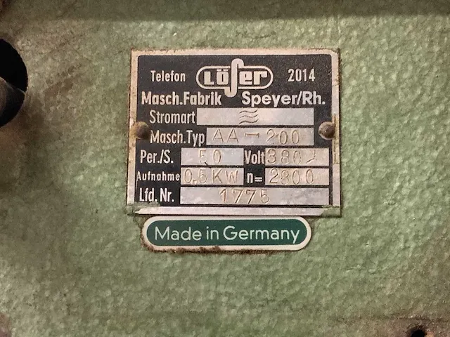 Löfer aa-200 deuvel afkortzaag (2x) - afbeelding 3 van  11