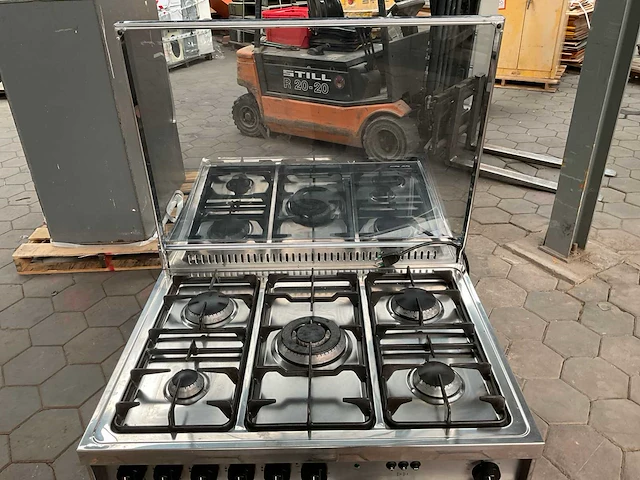 Lofra mxg86gv/c fornuis (2x) - afbeelding 8 van  12