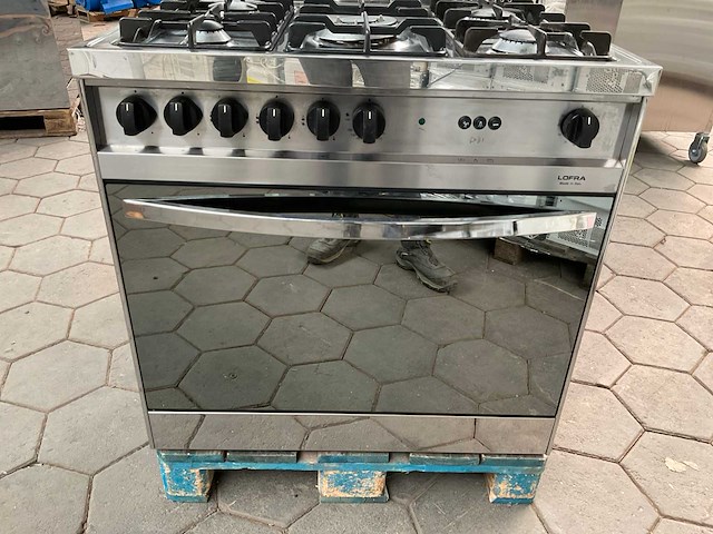 Lofra mxg86gv/c fornuis (2x) - afbeelding 6 van  11