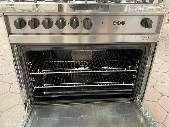 Lofra mxg86gv/c fornuis (2x) - afbeelding 6 van  11