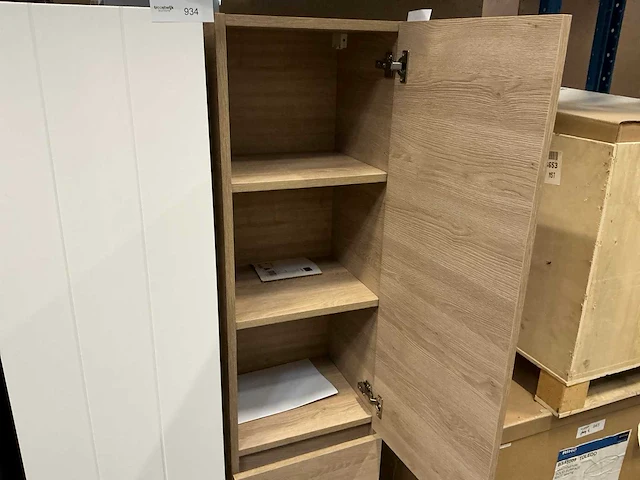Loft badkamerkast 35x35x170cm - afbeelding 4 van  5