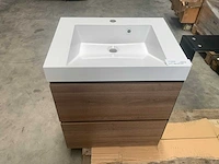 Loft chalet oak badmeubelset 60cm - afbeelding 2 van  6