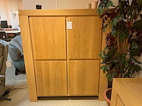 Loft eiken opbergkast - afbeelding 2 van  8