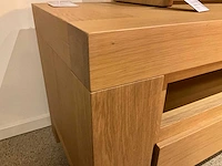 Loft eiken tv meubel - afbeelding 4 van  6