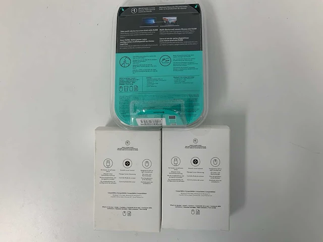 Logitech - b100 wired mouse & m590 multi-device silent (3x) - afbeelding 2 van  2