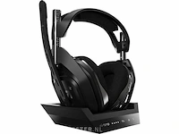 Logitech astro a50 koptelefoon - draadloos - hoofdmontage - stereo - zwart - bereik 914,4 cm - 20 hz / 20 khz - - afbeelding 2 van  6