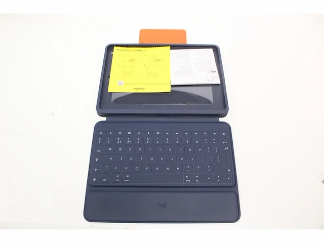 Logitech combo touch afneembare toetsenbordhoes voor ipad (10e gen) foliobehuizing qwerty - afbeelding 4 van  4