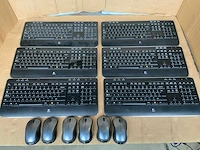 Logitech draadloos toetsenbord muis set k520/m310 unifying toetsenbord (6x) - afbeelding 1 van  5