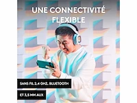 Logitech g astro a30 draadloze gaming headset bluetooth geschikt voor playstation wit - afbeelding 3 van  4