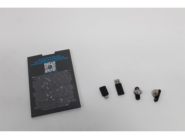 Logitech g fits draadloze gamingheadset lightspeed + bluetooth vier microfoons met ruimtelijke filtering zwart - afbeelding 4 van  4