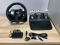 Logitech g g29 driving force ps5/ps4 game - afbeelding 1 van  6