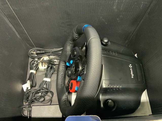 Logitech g g29 driving force ps5/ps4 game - afbeelding 5 van  6