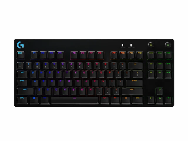 Logitech g pro mechanisch toetsenbord frans azerty zwart - afbeelding 1 van  5