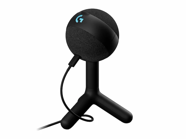 Logitech g yeti orb - gaming microfoon - usb - rgb verlichting - lightsync - zwart - afbeelding 2 van  5