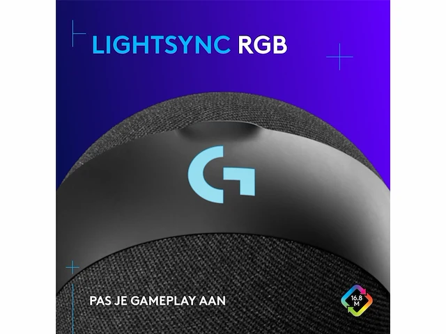 Logitech g yeti orb - gaming microfoon - usb - rgb verlichting - lightsync - zwart - afbeelding 3 van  5