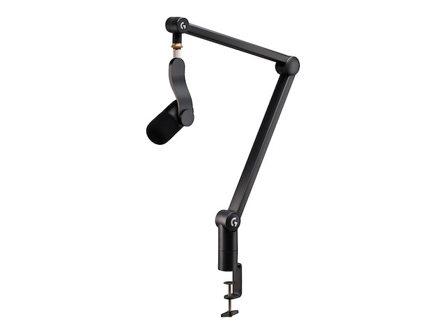 Logitech g yeticaster gx - gaming microfoon - dynamisch - met microfoonarm - rgb - usb - graphite - afbeelding 1 van  4