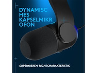 Logitech g yeticaster gx - gaming microfoon - dynamisch - met microfoonarm - rgb - usb - graphite - afbeelding 2 van  4