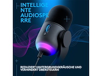 Logitech g yeticaster gx - gaming microfoon - dynamisch - met microfoonarm - rgb - usb - graphite - afbeelding 4 van  4