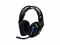 Logitech g733 lightspeed - draadloze gaming headset - ps5/ps4 & pc - zwart - afbeelding 1 van  2