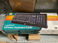 Logitech k340 draadloze toetsenborden - afbeelding 1 van  3