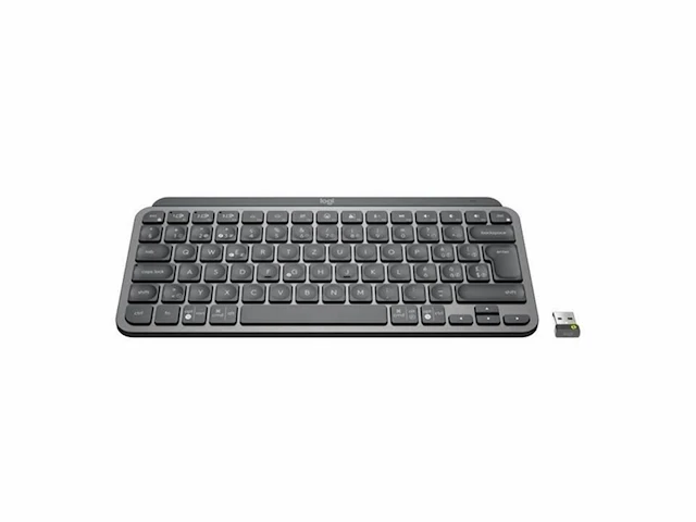 Logitech keyboard for business mx keys mini ch qwertz usb bluetooth / draadloos zwart - afbeelding 2 van  3