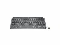 Logitech keyboard for business mx keys mini ch qwertz usb bluetooth / draadloos zwart - afbeelding 2 van  3