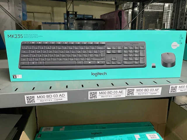 Logitech mk235 draadloze toetsenborden (6x) - afbeelding 1 van  2