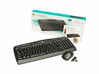 Logitech mk330 draadloos toetsenbord en muis combi qwerty zwart - afbeelding 2 van  5