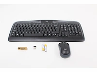 Logitech mk330 draadloos toetsenbord en muis combi qwerty zwart - afbeelding 5 van  5