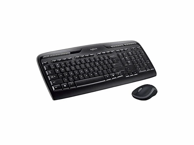 Logitech mk330 toetsenbord rf draadloos qwertz duits zwart - afbeelding 2 van  2