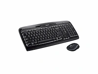 Logitech mk330 toetsenbord rf draadloos qwertz duits zwart - afbeelding 2 van  2