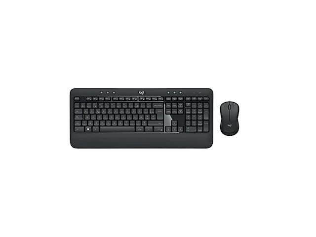 Logitech mk540 keyboard and wireless mouse french azerty zwart/wit - afbeelding 1 van  2