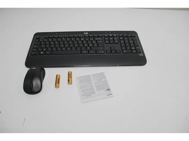 Logitech mk540 keyboard and wireless mouse french azerty zwart/wit - afbeelding 2 van  2