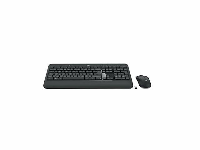 Logitech mk540 toetsenbord en draadloze muis frans azerty zwart, wit - afbeelding 2 van  2