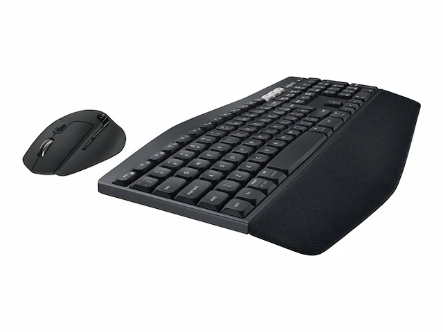 Logitech mk850 toetsenbord en muis qwertz swiss usb zwart - afbeelding 2 van  4