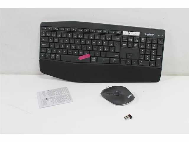 Logitech mk850 toetsenbord en muis qwertz swiss usb zwart - afbeelding 4 van  4