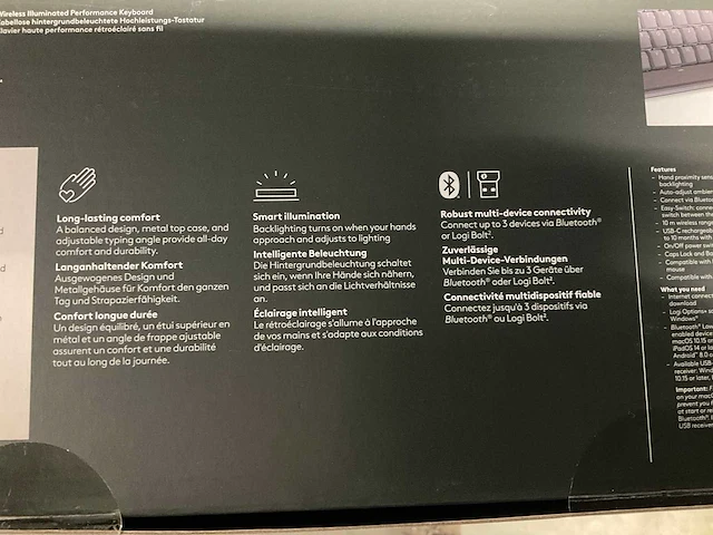 Logitech mx mechanical toetsenbord - afbeelding 2 van  4