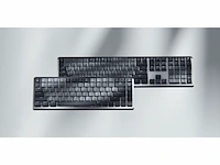 Logitech mx mini mechanical toetsenbord rfdraadloos + bluetooth qwertz duits grafiet - afbeelding 1 van  3