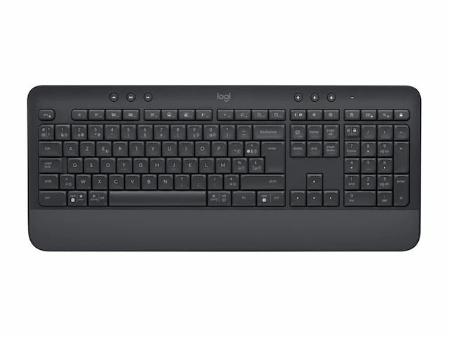 Logitech signature k650 draadloos toetsenbord azerty graphite - afbeelding 2 van  3