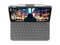 Logitech slim folio tablettoetsenbord geschikt voor ipad (10 gen) fr azerty - afbeelding 3 van  4