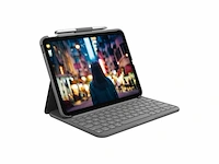 Logitech slim folio tablettoetsenbord geschikt voor ipad (10 gen) fr azerty - afbeelding 4 van  4