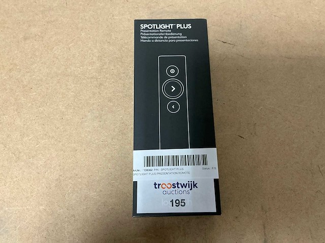 Logitech spotlight plus afstandsbediening - afbeelding 3 van  5