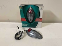 Logitech trackman marble trackball usb muis (6x) - afbeelding 1 van  2