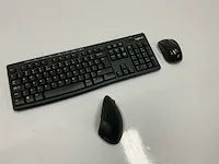Logitech & trust - toetsenbord & muis - afbeelding 1 van  4