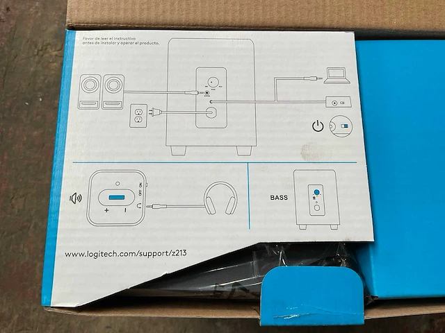 Logitech z213 speaker system (3x) - afbeelding 7 van  8