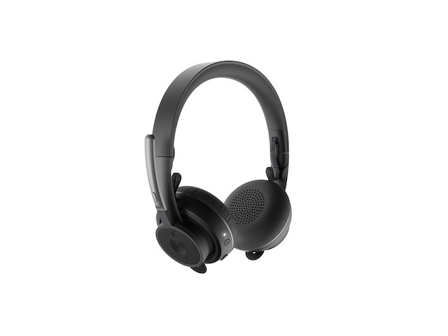 Logitech zone bedrade headset met microfoon met ruisonderdrukking zwart - afbeelding 1 van  6